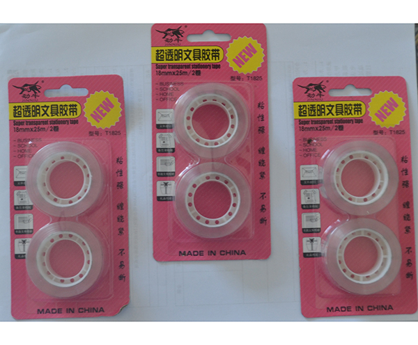 超透明文具胶带